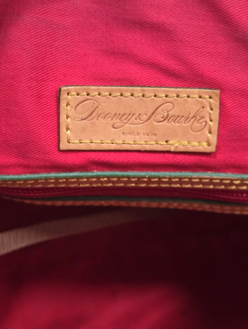 DOONEY & BOURKE Hydrangea Blue Geena Satchel